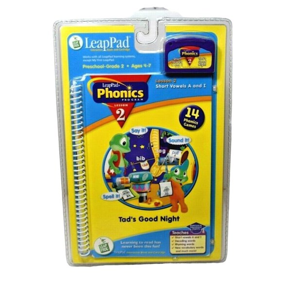Lesson Cartridges Leapfrog | Video Games & Consoles | Leapfrog Leap Pad Phonics Book And ...
